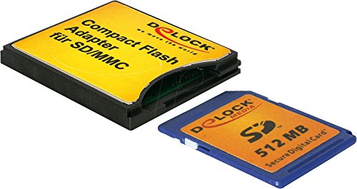 Delock Compact Flash Adapter für SD Speicherkarten