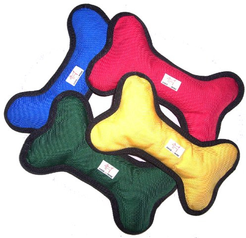 Apportier - Spielzeug 'Knochen' (Schwimmfähig) in Rot von Dogs and More aus Berlin