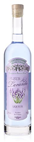 Lavendel-Likör „Fleur de Lavande“, aus Frankreich, Liquoristerie De Provence. 0,5 L, 24 % Vol.