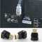 REALMAX® 90 Degree Right Angled HDMI cable Connector Male to Female bend