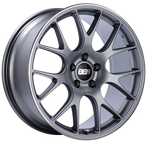 BBS CH-R Titanrad mit Lackierung und polierter Edelstahlfelge (20 x 10,5 Zoll / 5 x 120 mm, 35 mm gekröpft)