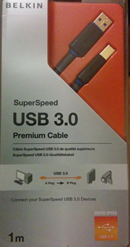Belkin 1 m Premium USB 3.0 A-B Kabel