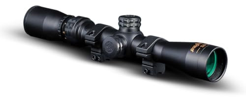 K KONUS KONUSPRO Fucili Calibro 22 e Bersaglio in Movimento e Correzione Automatica del parallasse, Zoom 2-7x32, Colore Nero, Taglia Unica, 7260