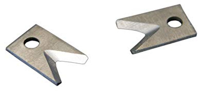 WEICON Ersatzmesser Satz für No.150/200/300 für 0,5 – 6 mm² Kabel, 2 Messer | Ersatzklingen, Messersatz, für WEICON TOOLS Abisolierwerkzeuge No. 150, 200 und 300