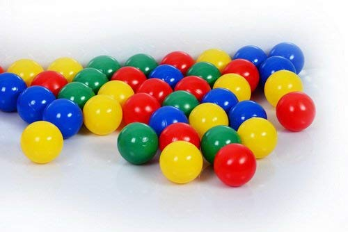 koenig-tom 1000 Bällebad Bälle 6cm Ø, in der Kindergarten und Gewerbequalität