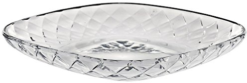 Schale Obstschale Salatschüssel Wabe 18 X 18 cm Hochwertiges Glas Moderner Zeitloser Style