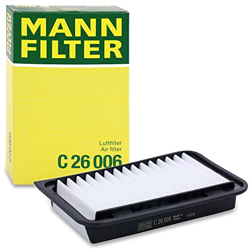 MANN-FILTER, C 26 006 Luftfilter | Für PKW, Saubere Luftzufuhr, Langlebiges Filtermedium, Passgenaues Design, Echte OE-Technologie