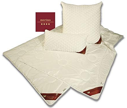 Garanta Merino - 4-Jahreszeiten / Winter Bettdecke, 135x200 cm