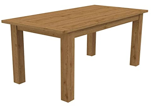 OUTLIV. Gartentisch Oxford, Recyceltes Teak, Landhaus, Wetterfest, massiv, rustikal, rechteckig, für 8 Personen, hoher Ölgehalt, 180x90 cm, Natur