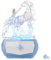 Disney Frozen 2 Elsa & Nokk Portagioie con Anello e luci Che cambiano Colore, Suona “Nell'ignoto”