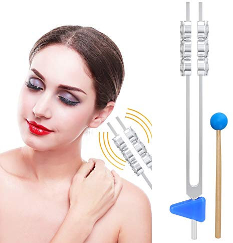64Hz Stimmgabel mit Hammer Diagnostic Health Care Tool
