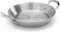 Samuel Groves 26cm Stainless Steel 3-Ply Paella Pan – Rapid Heat Distribution, Durable Design, Riveted Handles, Induction Compatible, UK Made