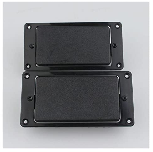 ZENGXUE Geschlossener Schwarzer Gitarre-Pickup Humbucker Aktiver Pickup-Set Humbucker Tonabnehmer Set