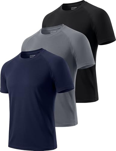 Cimic 1, 3, 5 or 7er Pack Herren Sport Tshirts Laufshirt Funktionsshirt | Atmungsaktives Schnelltrockengewebe, Geeignet für Fitness, Wandern und Laufen