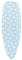 Brabantia - Housse de Table à Repasser D - 135 x 45 cm - Ensemble Complet Housse 100% Coton - pour Fers à Repasser Ordinaires et à Vapeur - avec Cordon de Serrage & Système d'Étirement - Fresh Breeze
