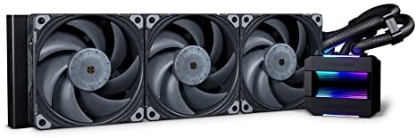 Phanteks Glacier One 360T30 Gen 2 Premium AIO CPU Water Cooler - Black with D-RGB Lighting and High-Performance Cooling