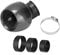 Luftfilter Motorrad,Luftfilter Roller, 48 Mm Motorrad-Luftfilter, Kohlefaser-Textur Universeller Motorrad Fahrrad Luftfilter Ansaugfilter