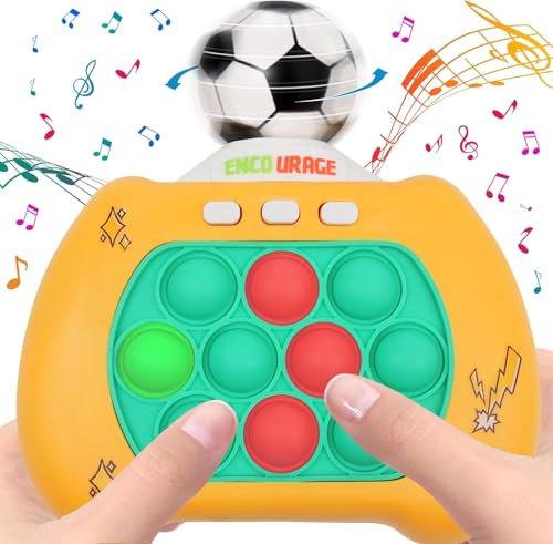 Quick Push Pop It, Puzzle Pop-It Spiel Popit, Quick Push Game Spiel Pop it Fidget Spielzeug, Pop Spielmaschine Fidget Toys, Push Pop Bubble Sensory Fidget Toy,Pop It Pro Light Up Game Fidget Spielzeug