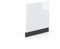 Vicco Frontblende Fame-Line, Weiß Hochglanz/Anthrazit, 60 cm, AP Marmor