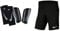Nike Unisex – Erwachsene MERC Lite-fa22 Schienbeinschoner, Black/Black/White, L EU & Herren Shorts Dry Park III, Black/White, L, BV6855-010