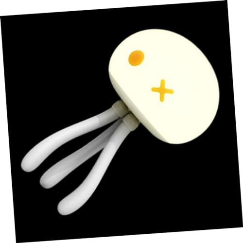 Artibetter Quallen Nachtlampe Silikon Desktop Lampe Stilllicht 1200mah Stilvolles Nachttischlicht Für Schlafzimmer Wohnzimmer Dekorativ Mit Dimmfunktion