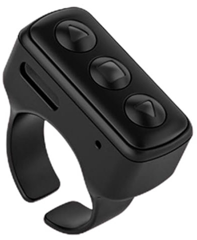 Remote Control, Scroll Ring Remote Control - Video Recording Remote Control For Camera, Wireless Video Recording Controller, Video Recording, Music Control,