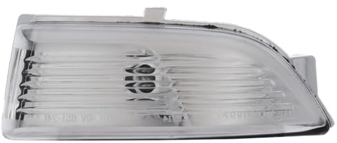 Wing Door Mirror Indicator Light, Fits Ford Ranger P375 2011-2023 | Clear Lens, WY5W Bulb (Not Included), UK Drivers Side Right Replacement