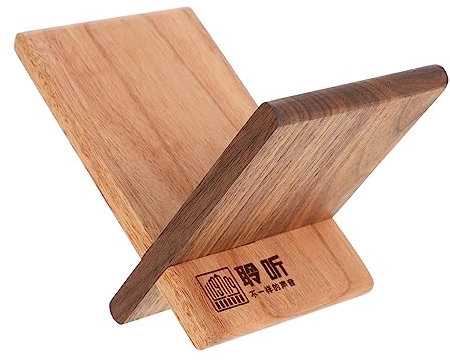 Vaguelly 1 Stück Kalimba Piano Stand Holz Instrument Stehen Tragbarer Thumb Piano Stand
