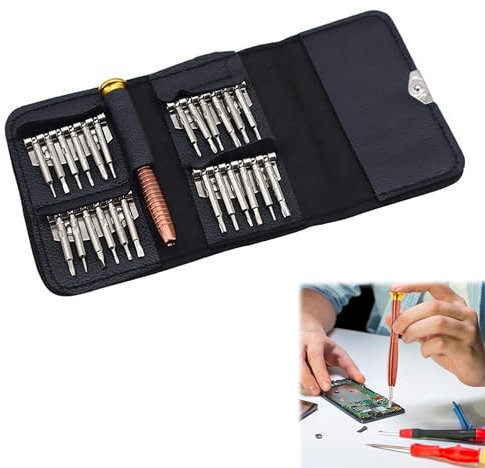 Destornilladores Precisión Destornillador Relojero1.Destornillador Gafas,Destornilladores Pequeños,Destornillador Precision para Gafas Reparación de Relojes