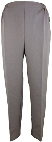 K-Milano Seniorenhose Damen Kurzgrösse Winter Schlupfhose mit Gummizug, Hosentaschen mit Zip