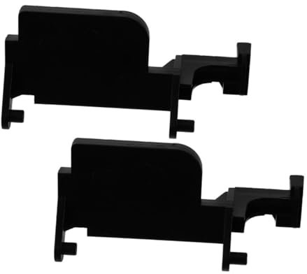 Zerodeko 2 Pièces de Porte à Micro-Ondes Bouton de Porte Porte Micro-Ondes Micro-Ondes Support de loquet pour Four à Micro-Ondes Plastique Black