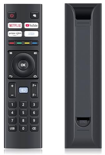 CLVIZCXOM Remote Control Replacement for VOPLLS Xiaomi MECOOL KP2 Wanbo TT Blitzwolf BW-V6 WiMiUS K9 Yaber U12VOPLLS Smart 4K Support Bluetooth Projector