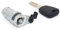 Szwaldaper Barillet DE Serrure DE Porte Gauche avec Une CLÉ avec RAINURE, for Peugeot, 307 Serrure de Porte de Voiture