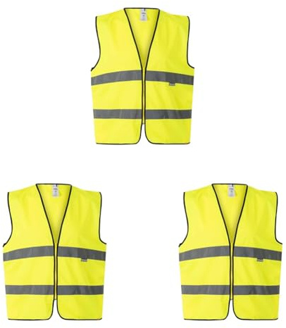 VELILLA p14520l - Warnweste (Packung mit 3)