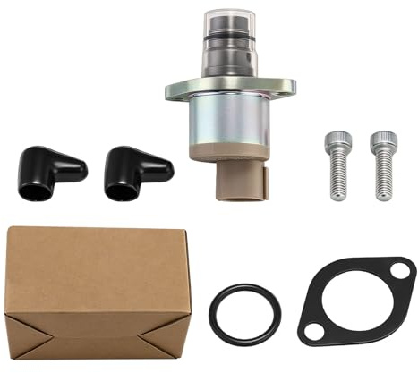 FLASHEVER Fuel Pump Rail Pressure Sensor SCV Fit for Ford Transit Mk7 | 294200-0360 294200-0160 294009-0260, Fits 2.2 2.4, Fit for Peugeot Boxer Citroen Relay 2.2, Suction Control Valve Kit, Steel