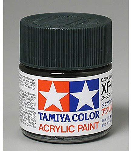 Peinture acrylique Tamiya vert foncé mat XF61