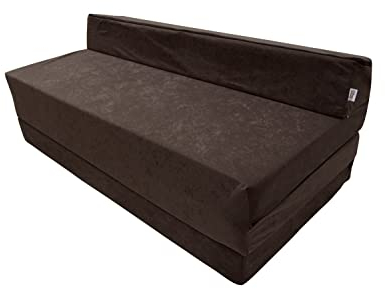 Natalia Spzoo Klappmatratze 200x120x10 cm - Premium Schaumstoff Gästematratze für Zwei Personen, Faltbare Bodenmatratze, Schaumsofa - Optimal für Übernachtungsgäste