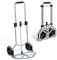 Maximex Transportkarren Slim - Hoch belastbare Transporthilfe bis 80kg, Stahl, 50 x 102 x 47 cm, Silber