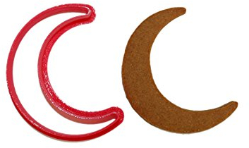 Emporte-pièce en forme de croissant de lune
