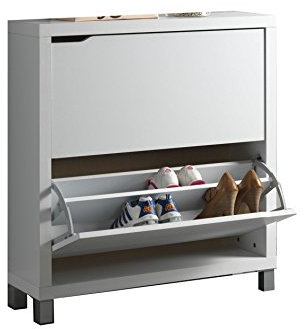 Kit Closet 4020065002 - zapatero kubox 2 puertas, blanco, 84 x 79 x 24