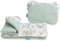 Babydecke + Babykissen Set 2 tlg. Kinderwagen Stubenwagen Moseskörben Reh Waffel Bettwäsche Geschenke zur Geburt
