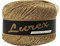 Creativ 100263 Gomitolo di filo glitterato, L, 160 m, oro, 25 g, metallo