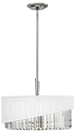 Elstead Lighting Pendant, Polished Nickel