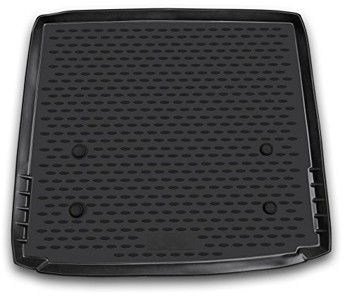 AD Tuning TM12010 Passform Gummi Kofferraumwanne, rutschfest, schwarz