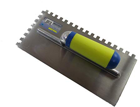 8mm Notched Teeth Float 280 x 115mm Trowel Plastering Skimmer Plaster BL064
