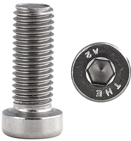 FASTON® Zylinderschrauben niedrige Kopf M5x12 Innensechskant DIN 7984 aus rostfreiem Edelstahl A2 V2A (100 Stück) Zylinderkopf Schrauben