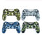 Coque de protection complète en plastique pour manette Playstation 4 PS4 JDM-040 Bleu