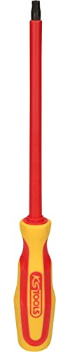 KS Tools 117.0557 Schraubendreher mit Schutzisolierung für Innen-Torx-Schrauben, T40
