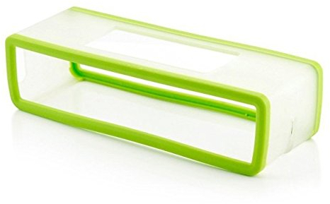 Für Bose SoundLink Mini Bluetooth Lautsprecher Schutzhülle, Colorful Mini Lautsprecher Silikon Tragetasche Travel Box Hülle Case Schutz für Bose SoundLink Mini Bluetooth Lautsprecher (Green)