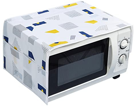 Ykop Microwave Dust Cover Microwave Oven Dust Proof Cover Multi-Purpose Microwave Oven Top Cover Microwave Oven Hood Kitchen Accessories